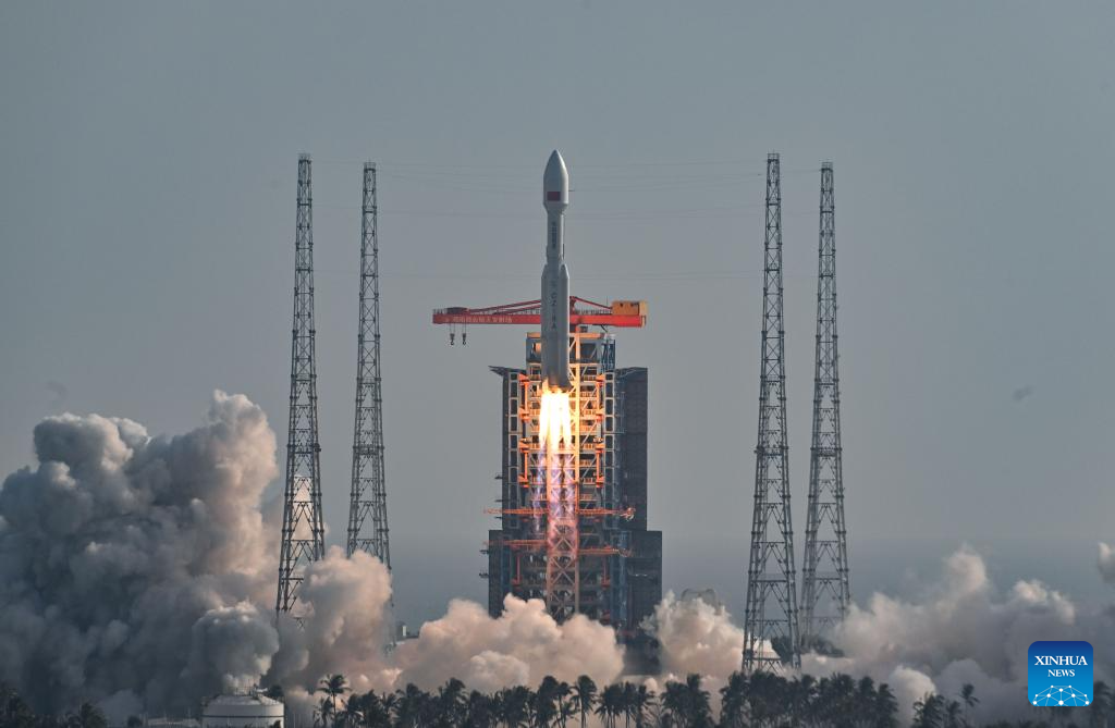 China's Long March-8A rocket launches new internet satellite group