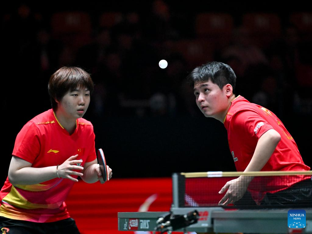 China sweeps Egypt, South Korea rallies past Chinese Taipei at ITTF Mixed Team World Cup